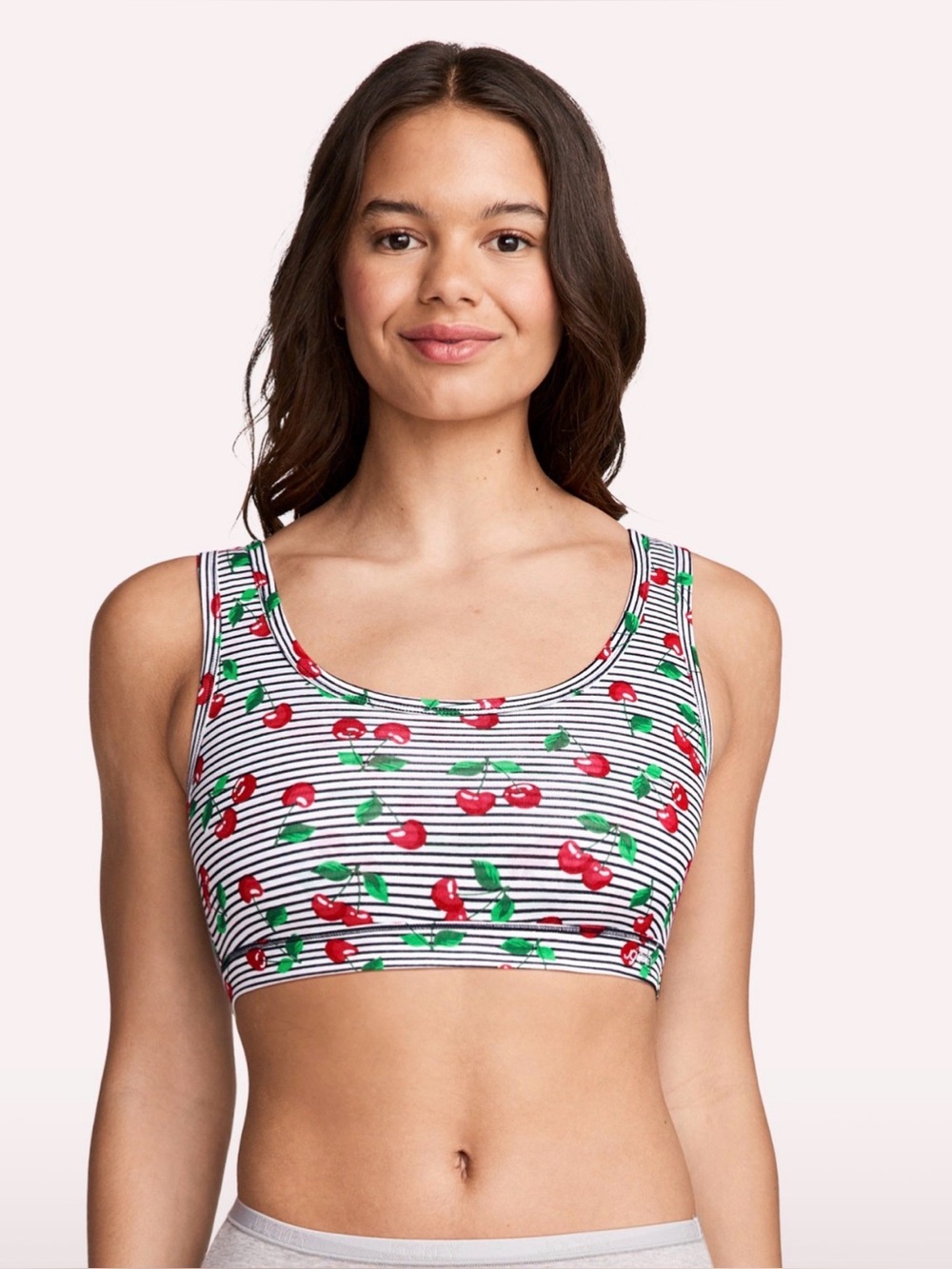 Jockey Organic Cotton Stretch Tank Strap Bralette